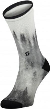 Scott - Trail Tree Crew Socks - Black/White