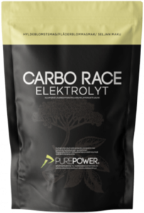PurePower Carbo Race Elektrolyt Hyldeblomst - 1 kg.