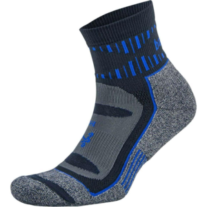 Balega - Ink Cobalt Mohair Blister Resist Quarter