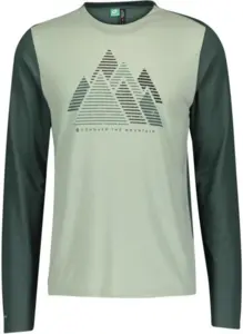 Scott - Mens Shirt - Defined DRI Graphic - Smoked Green