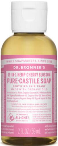 Dr. Bronner´s  Liquid Soap - Cherry Blossom - 60 ml.