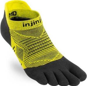 Injinji - Performance Run - Lightweight No Show - Limeade