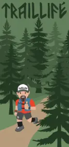 Traillife - Neck Gaiter - Run the Forest