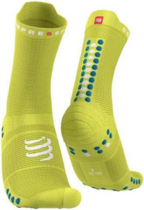 Pro Racing Socks V4.0 Ultralight Run High - Primrose/Fjord Blue