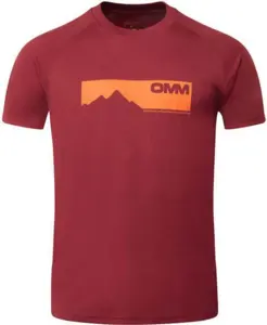 OMM - Bearing Tee - Dark Red Mountain