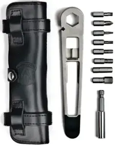 Full Windsor - The Nutter Cycle Multi Tool - Black Leather