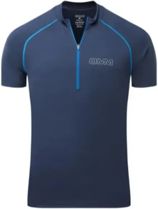 OMM - Bearing Zip Tee - Navy
