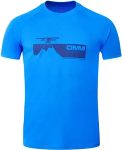 OMM - Bearing Tee - Blue Japan Mountain
