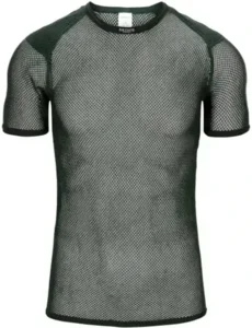 Brynje - Super Thermo T-shirt - Black med skulder indlæg